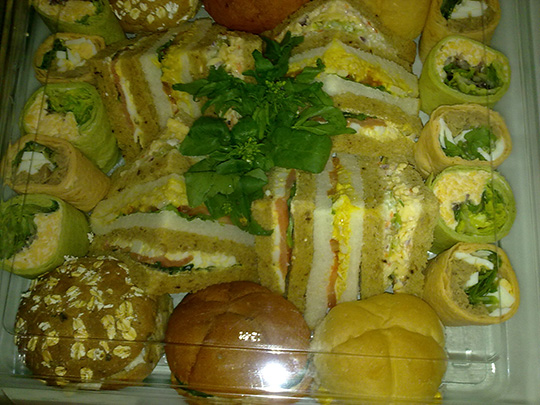 Sandwich Platter for a London Company's Event