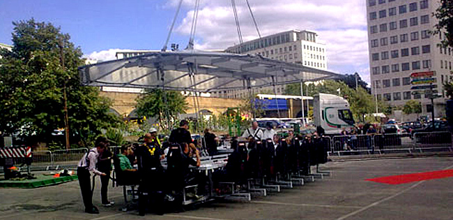 Dinner in the Sky Party