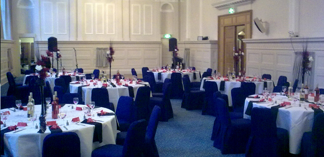 Catering Set Up for Wedding Party